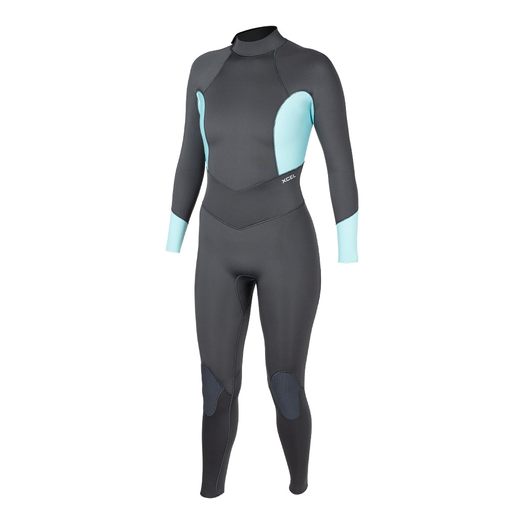 Women's Axis Back Zip 4/3mm Full Wetsuit