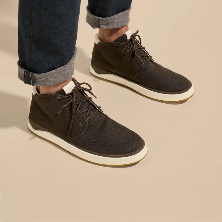 Olukai Men's Papaku Canvas Chukka Boots