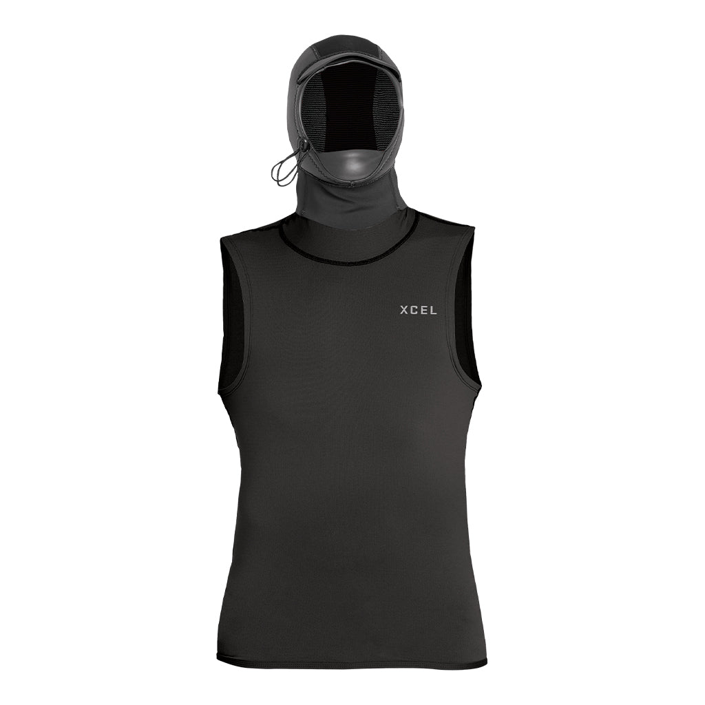 Men's Insulate-XR Vest W/2mm Hood W/Bill & Dam