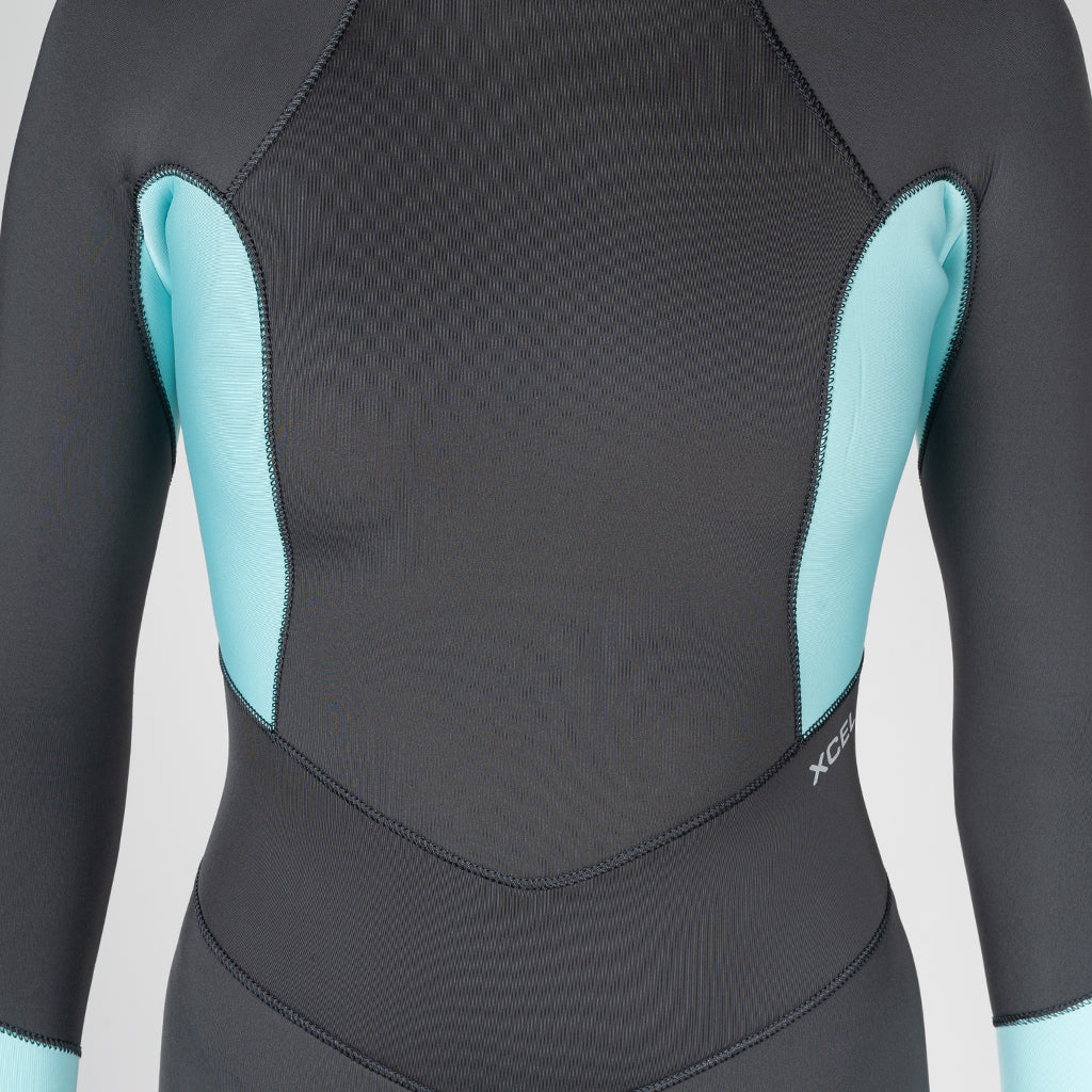 Women's Axis Back Zip 4/3mm Full Wetsuit