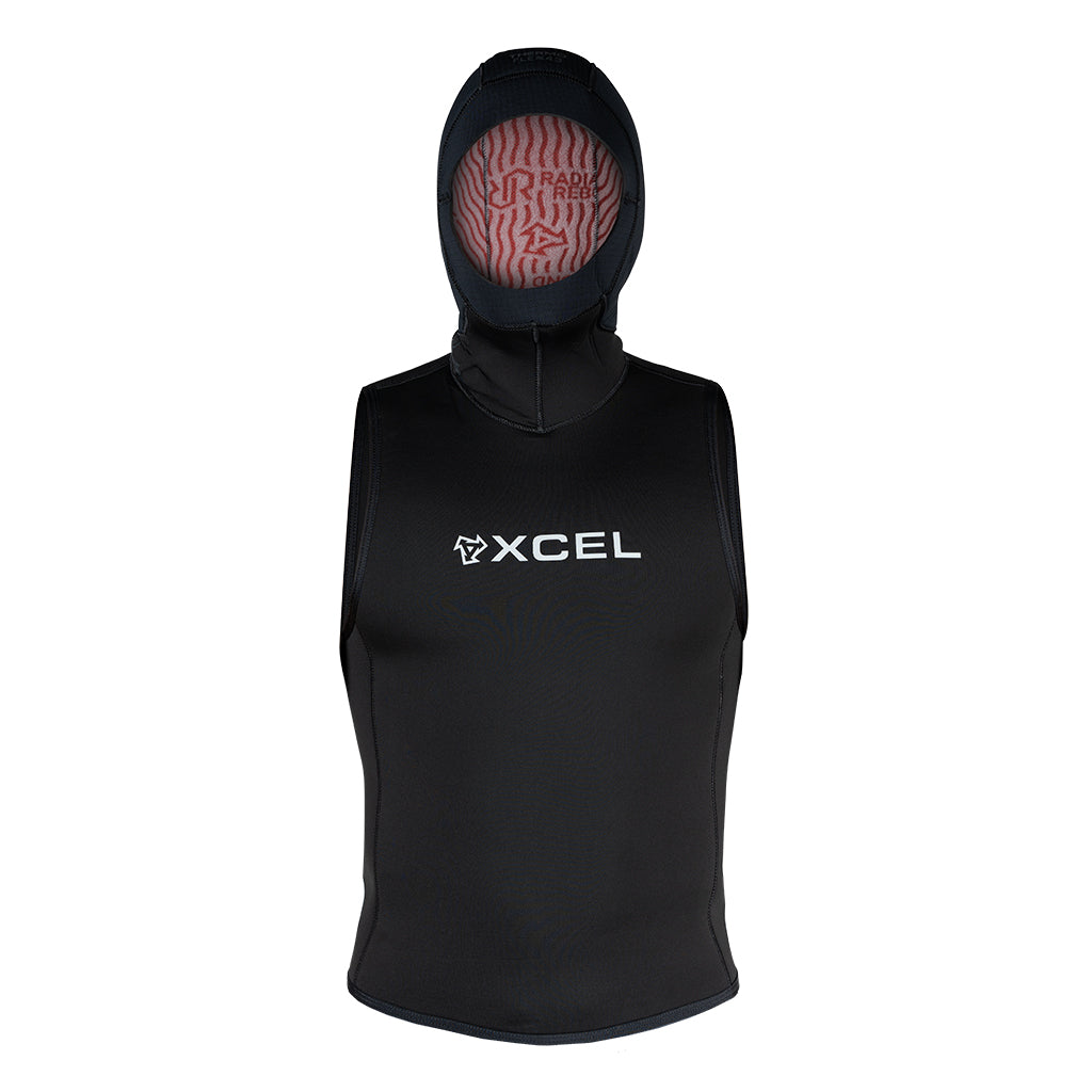 Mens Thermoflex Hooded Dive Vest 4mm Hood/3mm Vest