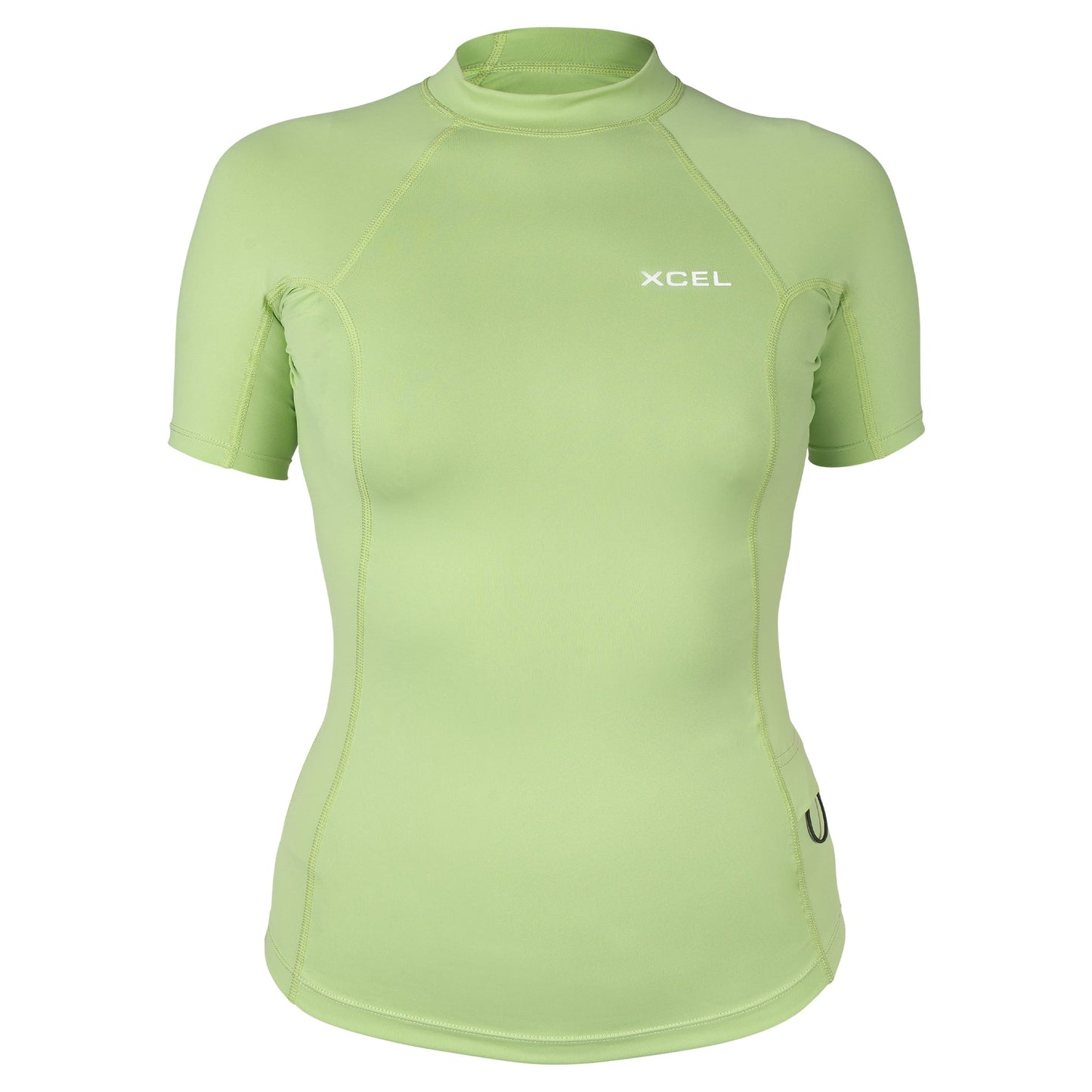 Women's Premium Stretch Short Sleeve Performance Fit UV Top - Lemon Grass