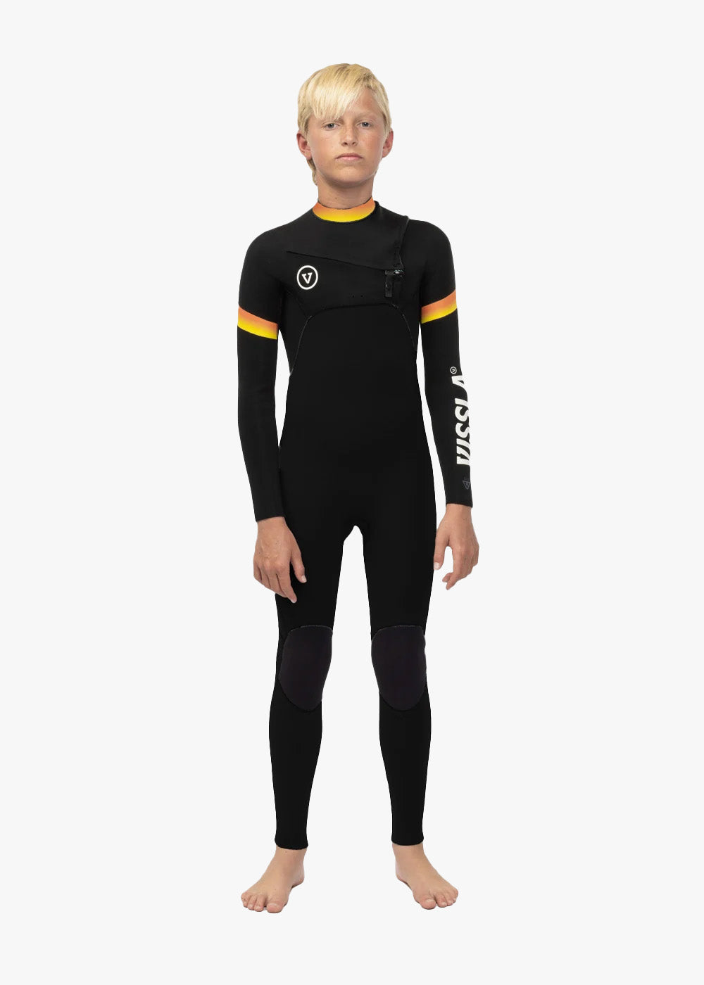 7 Seas Boys Raditude 3-2 Full Chest Zip Wetsuit