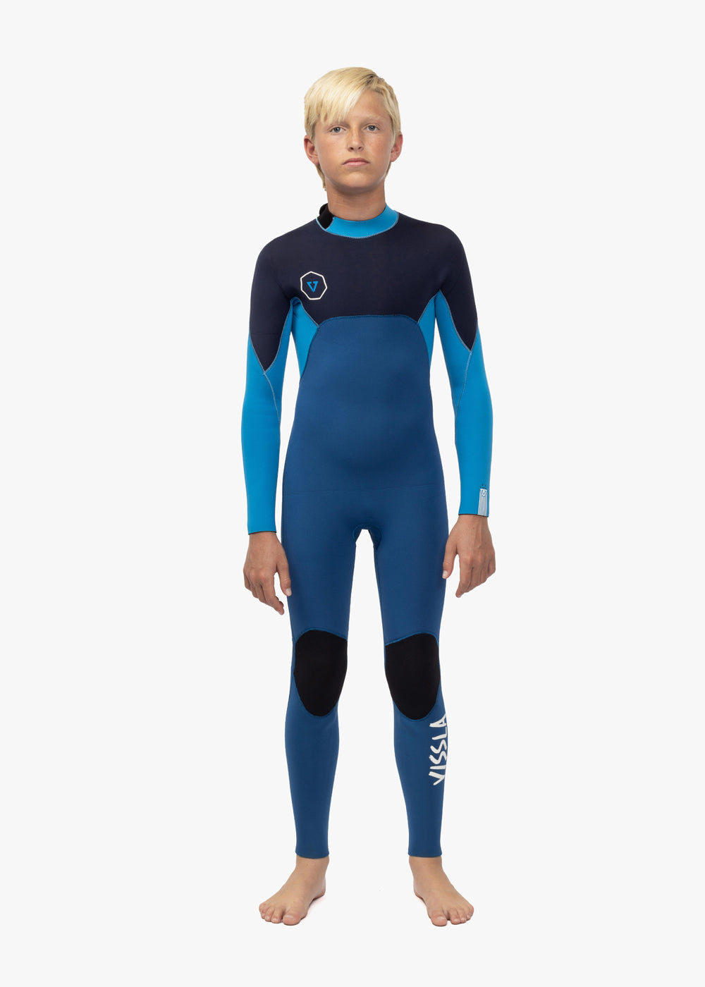 7 Seas 4-3 Boys Back Zip Full Wetsuit