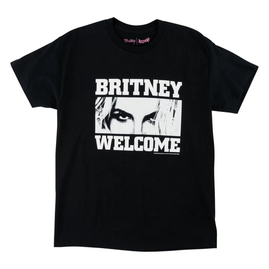 Britney Spears x Welcome Til The World Ends Tee Black