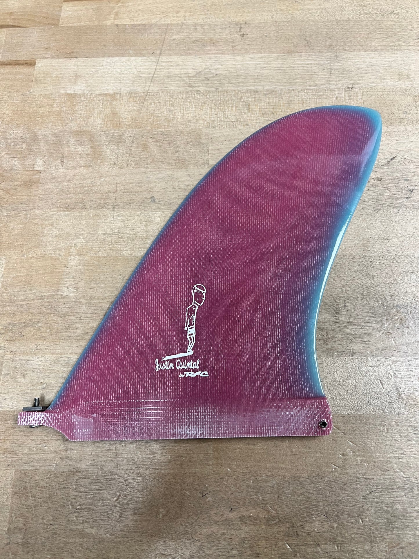 Justin Quintal Noserider Longboard Fin 10in