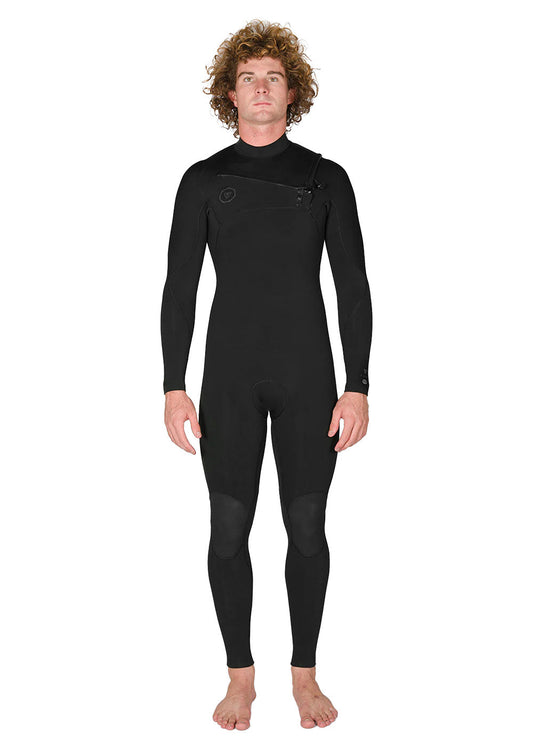 7 Seas 3-2 Full Chest Zip Wetsuit - Tonal Logos