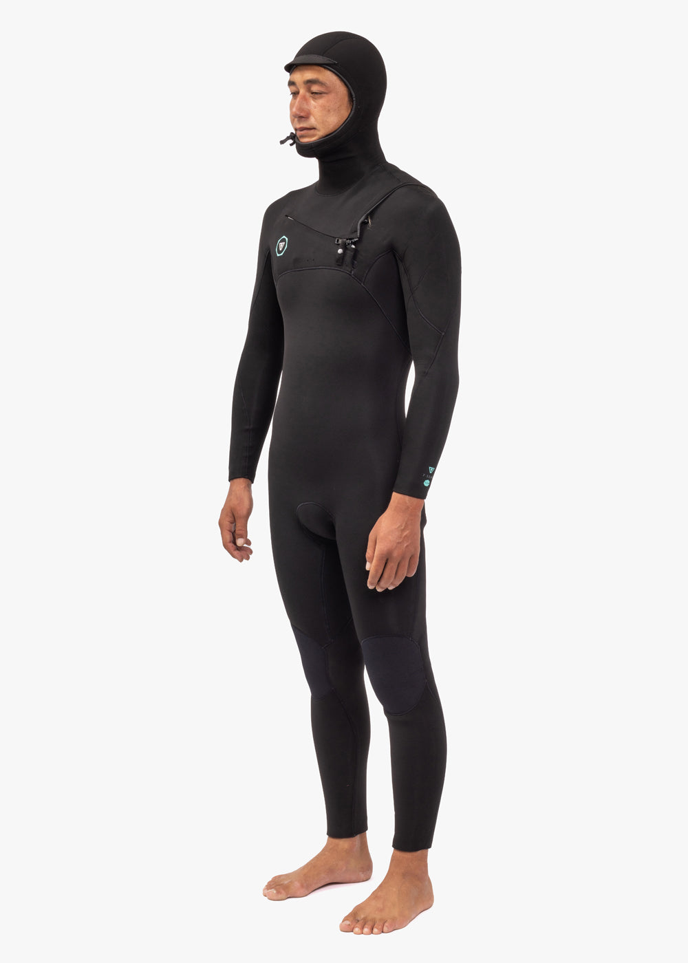 7 Seas 4-3 Full Hooded Chest Zip Wetsuit