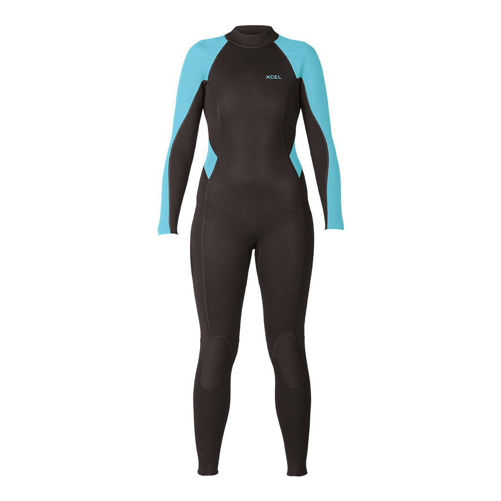 Women's Axis Flatlock Backzip 3/2mm Full Wetsuit