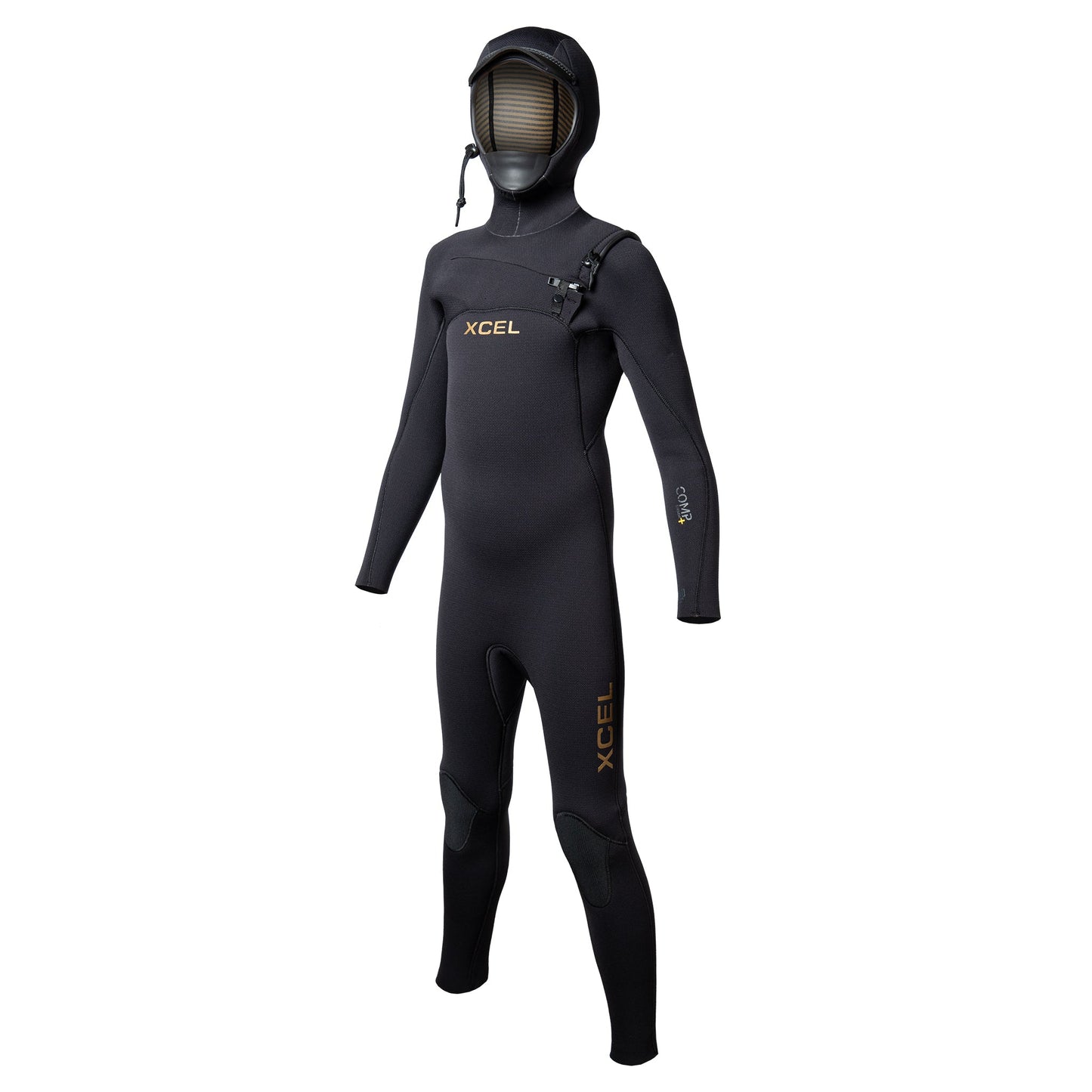 Kids' Comp+ Hooded Full Wetsuit 5/4mm