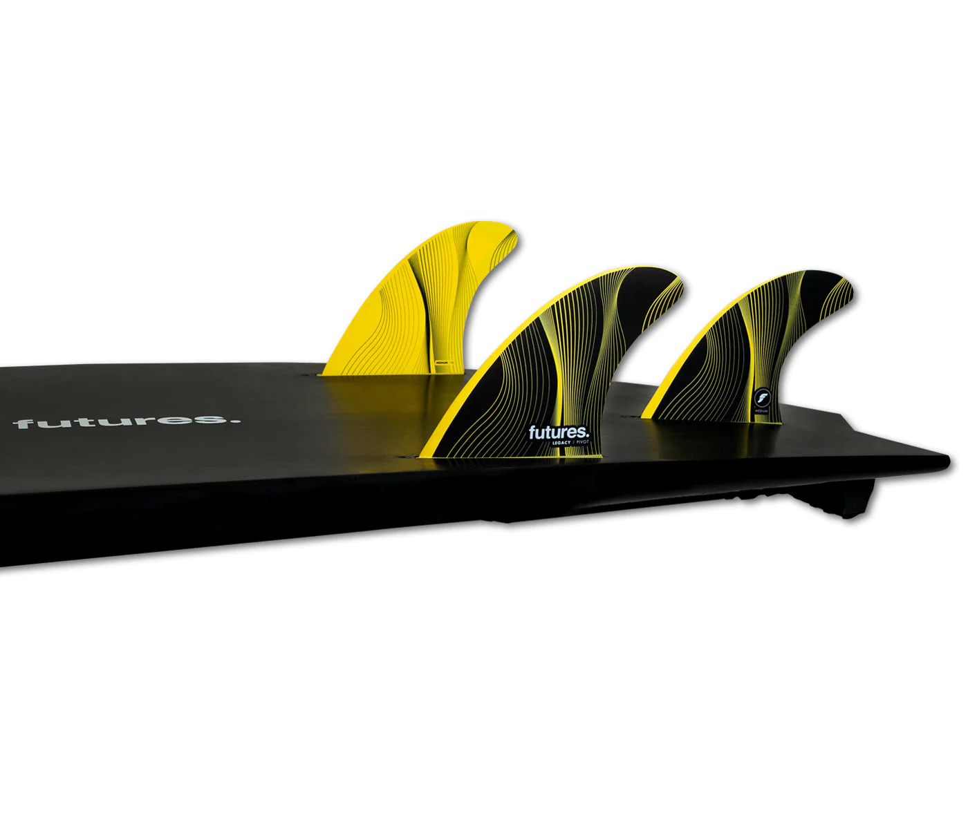 P6 Legacy Series HC Thruster Fins Yellow