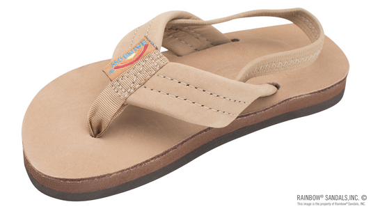 Kids Premier Leather Sierra Brown Sandals